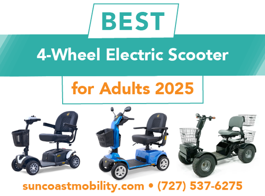 Best 4 Wheel Electric Scooter for Adults 2025