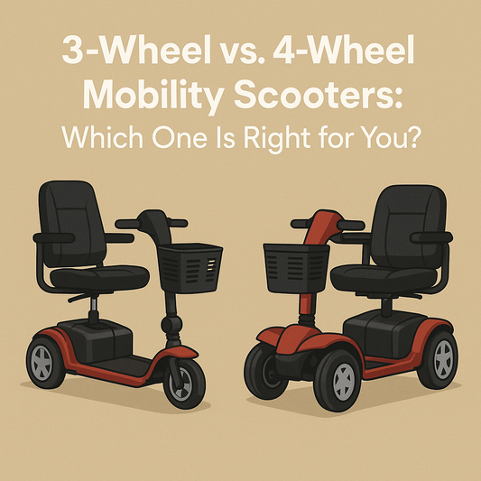 3-Wheel vs. 4-Wheel Mobility Scooters: Which One Is Right for You?