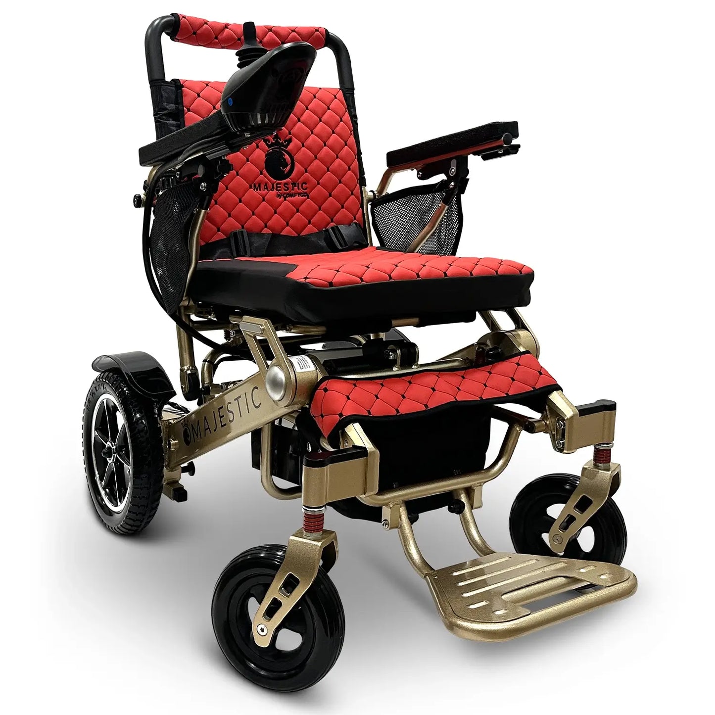 ComfyGo Majestic IQ-7000 Electric Wheelchair with Remote Control and Optional Auto-Fold