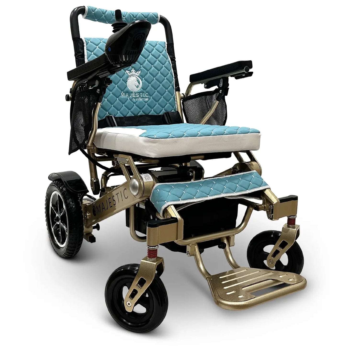 ComfyGo Majestic IQ-7000 Electric Wheelchair with Remote Control and Optional Auto-Fold