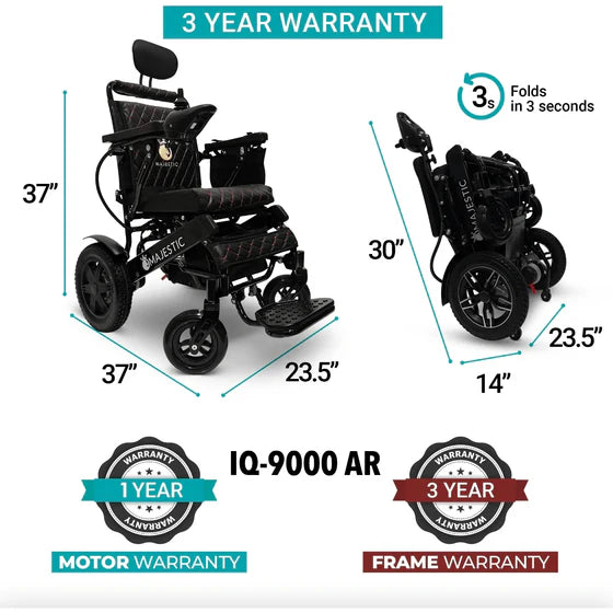 ComfyGo MAJESTIC IQ-9000 Remote Control with Optional Auto-Recline