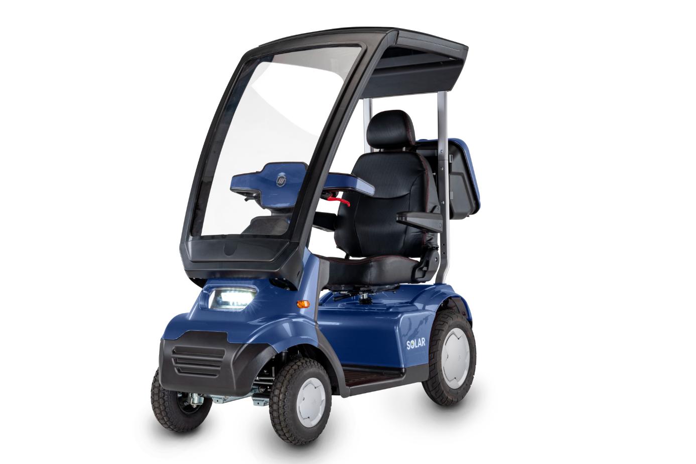 Afikim Afiscooter Solar - World's First Solar-Powered Mobility Scooter