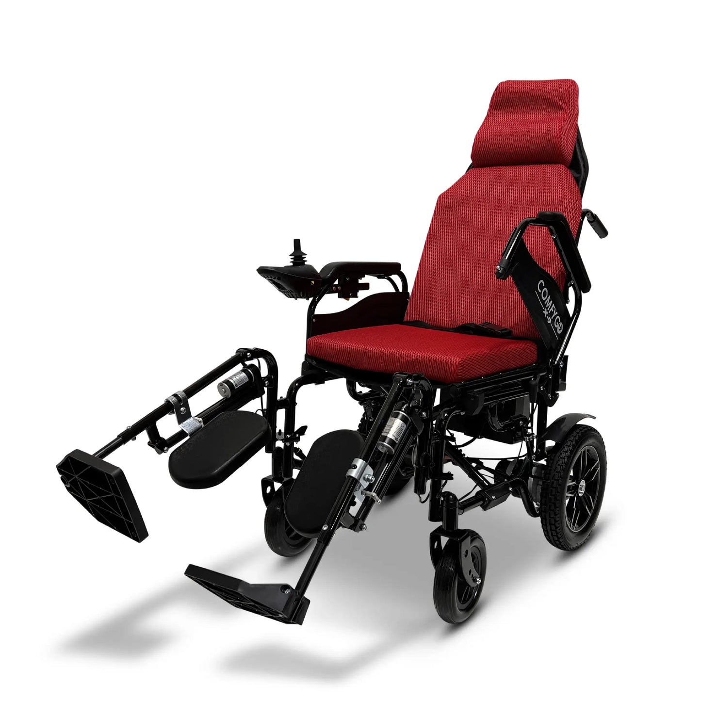 ComfyGo X-9 Remote Controlled Electric Wheelchair, Automatic Reclining Backrest & Lifting Leg Rests