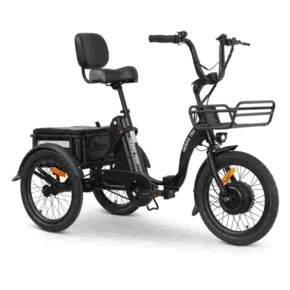 GoBike TRIO Crossover Lightweight Foldable Electric Tricycle