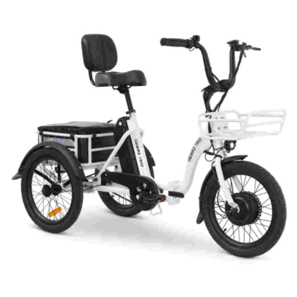 GoBike TRIO Crossover Lightweight Foldable Electric Tricycle