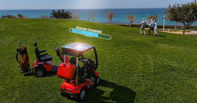 Afikim Afiscooter Solar - World's First Solar-Powered Mobility Scooter
